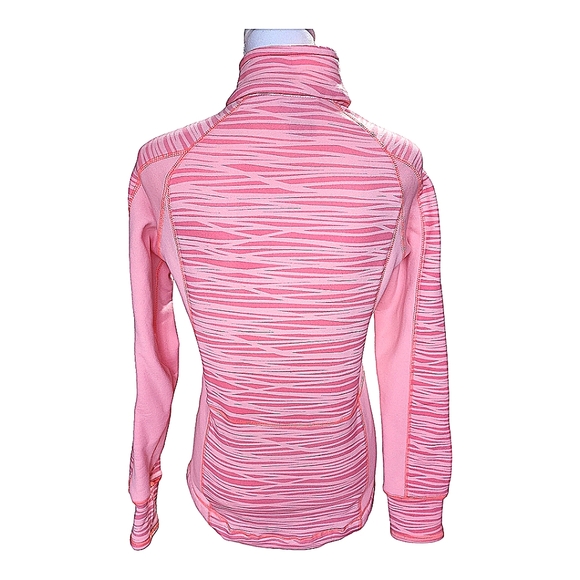 Avalanche Women's Mogul 1/4 Zip Pullover, Sunkist Coral Print, Size Medium, M - Picture 5 of 14